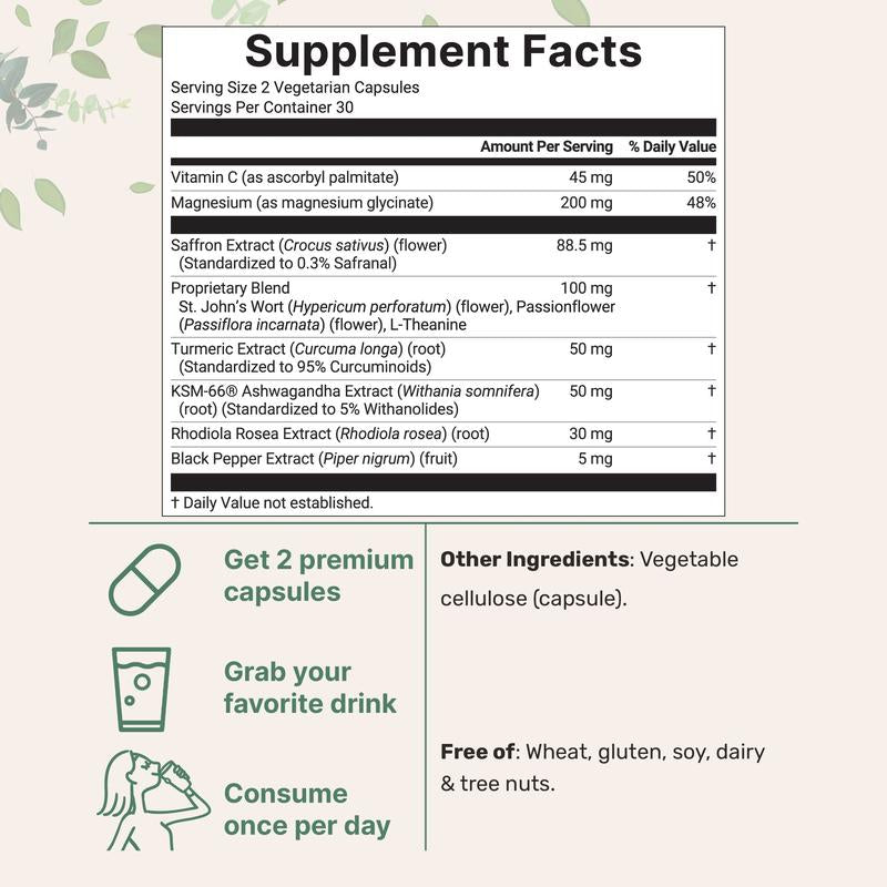 Alleria® Saffron+ Advanced Capsules